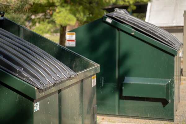 there are some special requirements for the placement of our commercial dumpsters, but we can guide you through the process